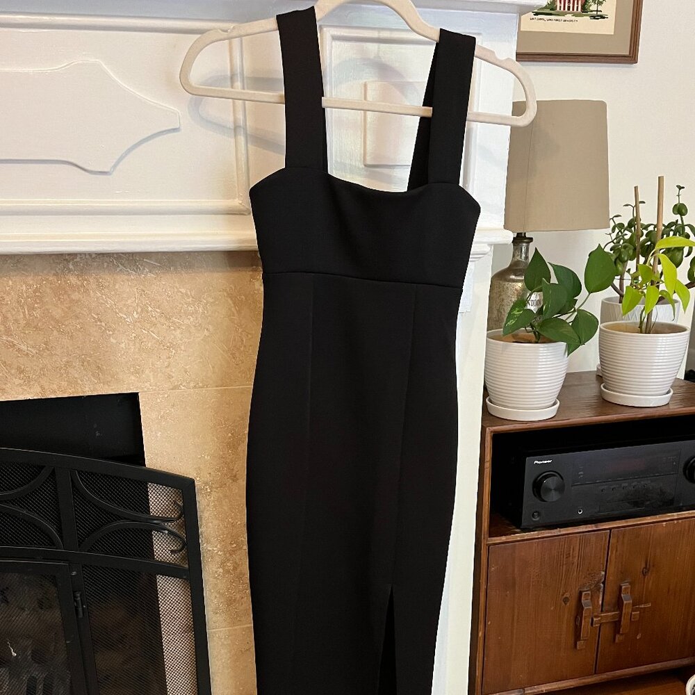 ASOS Black Maxi Dress Petite